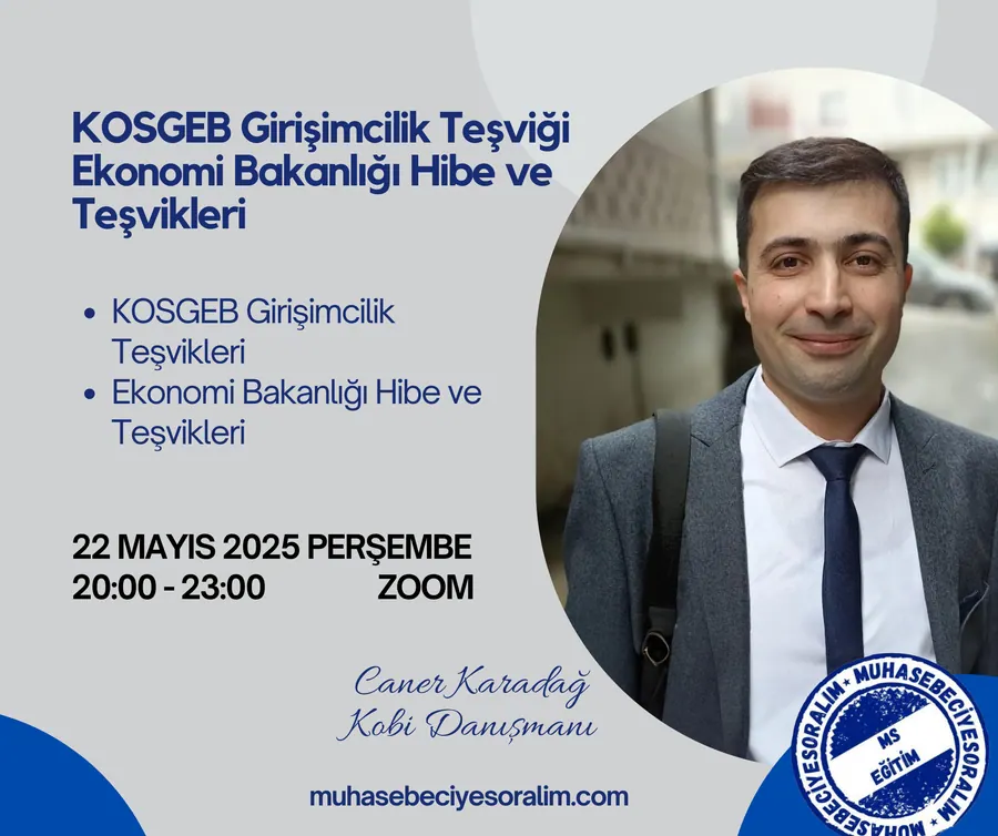 KOSGEB Girişimcilik Teşvikleri / Ekonomi Bakanlığı Hibe ve Teşvikleri